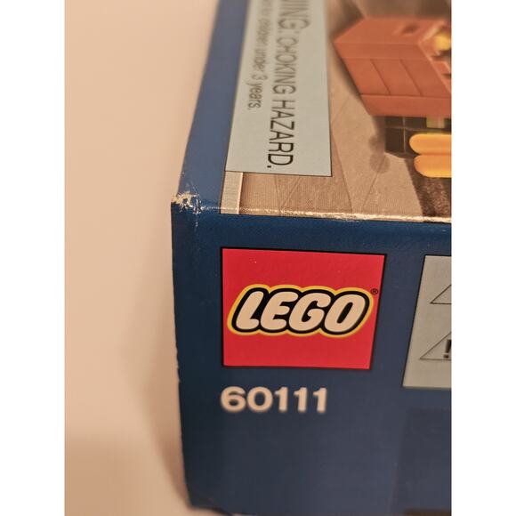 FIRE UTILITY TRUCK Lego City LEGO Set #60111 NEW Sealed RETIRED Unopened - Picture 15 of 15